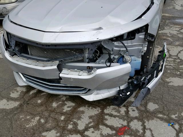 1G1155S38EU123984 - 2014 CHEVROLET IMPALA LTZ SILVER photo 9