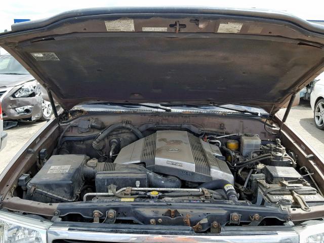 JT3HT05J8W0019999 - 1998 TOYOTA LAND CRUIS GOLD photo 7