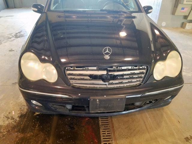 WDBRF61J55A653925 - 2005 MERCEDES-BENZ C 240  photo 9