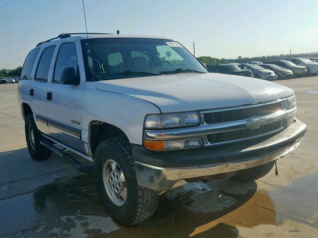 1GNEK13T3YJ173455 - 2000 CHEVROLET TAHOE K150 WHITE photo 1