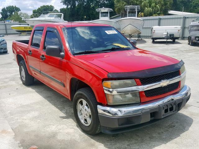 1GCCS136768141039 - 2006 CHEVROLET COLORADO RED photo 1