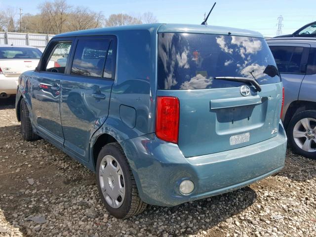 JTLKE50E191062425 - 2009 TOYOTA SCION XB 青色 照片 3
