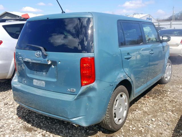 JTLKE50E191062425 - 2009 TOYOTA SCION XB 青色 照片 4