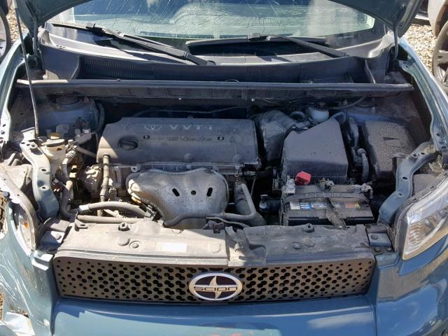 JTLKE50E191062425 - 2009 TOYOTA SCION XB 青色 照片 7
