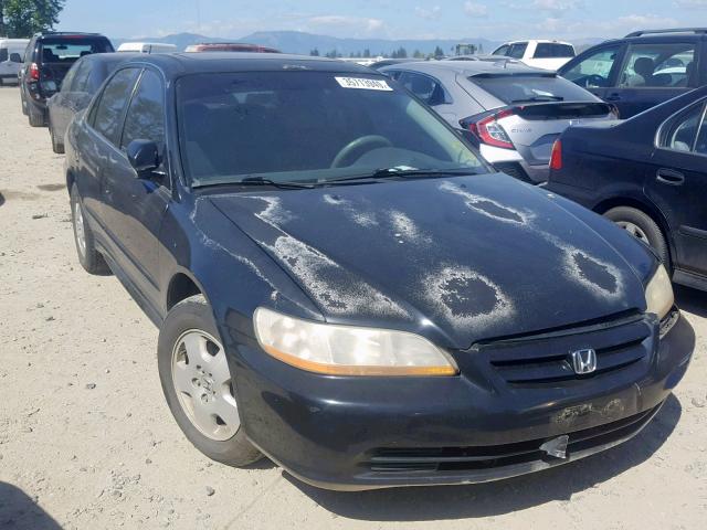 1HGCG16571A030045 - 2001 HONDA ACCORD EX BLACK photo 1