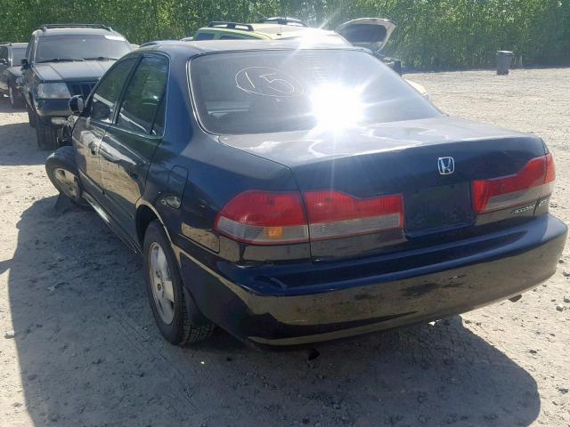 1HGCG16571A030045 - 2001 HONDA ACCORD EX BLACK photo 3