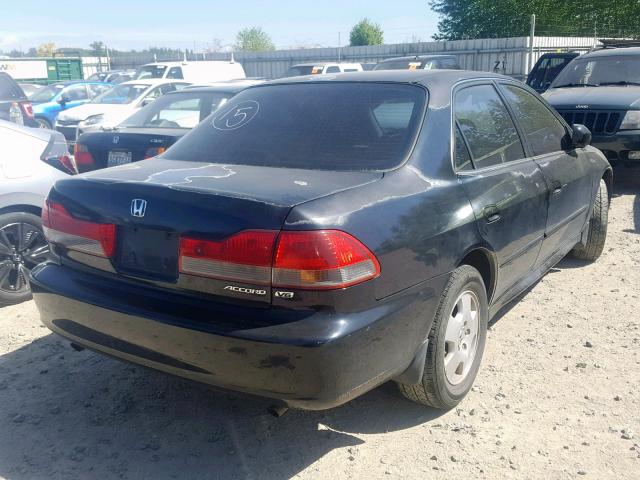 1HGCG16571A030045 - 2001 HONDA ACCORD EX BLACK photo 4