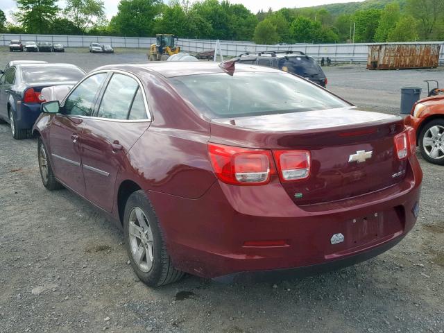 1G11C5SL4FF195518 - 2015 CHEVROLET MALIBU 1LT BURGUNDY photo 3