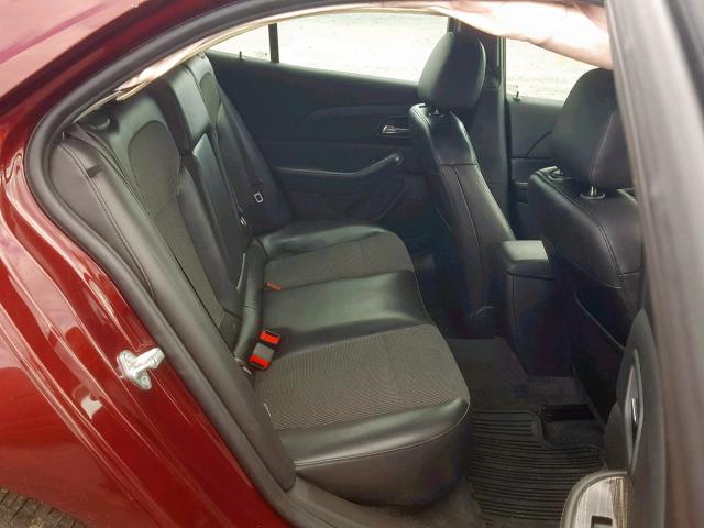1G11C5SL4FF195518 - 2015 CHEVROLET MALIBU 1LT BURGUNDY photo 6