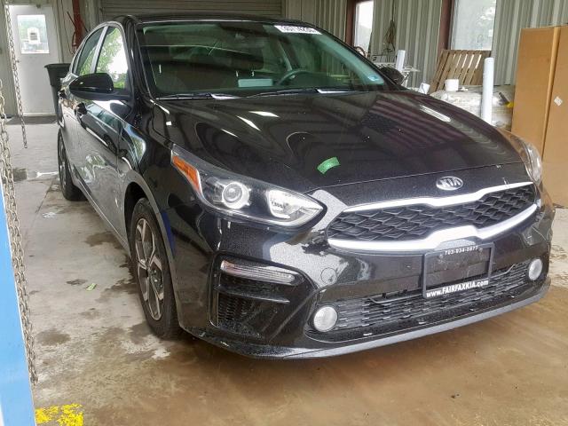 3KPF24AD4KE040895 - 2019 KIA FORTE FE BLACK photo 1