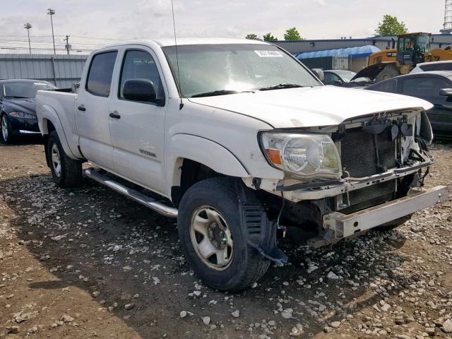 5TEKU72N76Z303011 - 2006 TOYOTA TACOMA DOU WHITE photo 1