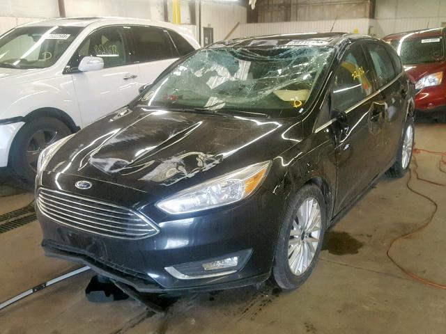 1FADP3N20JL314536 - 2018 FORD FOCUS TITA BLACK photo 2