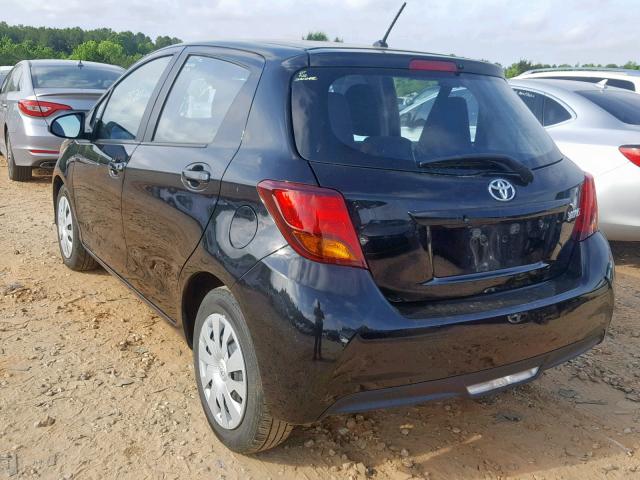 VNKKTUD32HA084217 - 2017 TOYOTA YARIS L BLACK photo 3