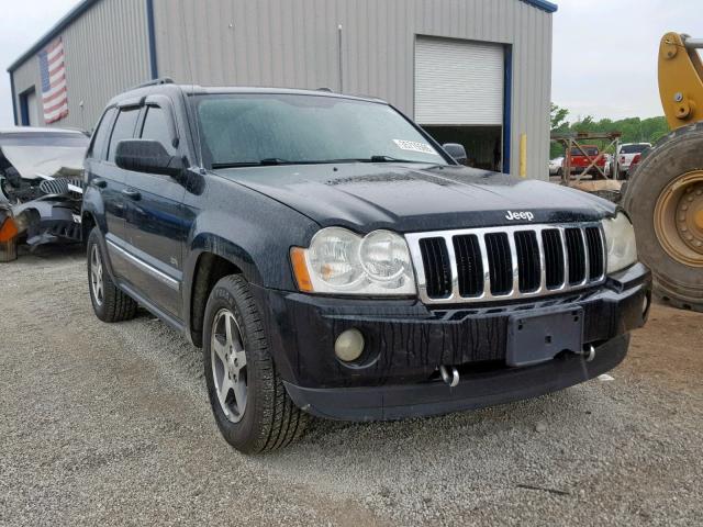 1J4GR48K86C308990 - 2006 JEEP GRAND CHER BLACK photo 1