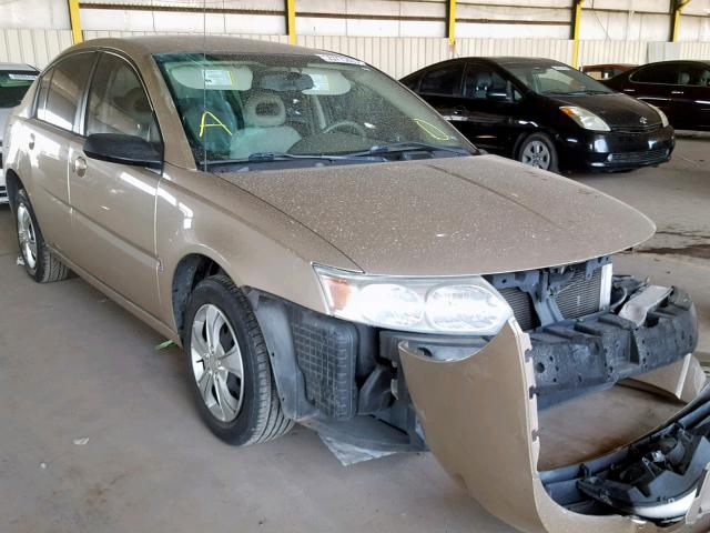 1G8AJ55F47Z183057 - 2007 SATURN ION LEVEL BEIGE photo 1