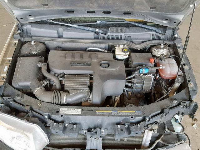 1G8AJ55F47Z183057 - 2007 SATURN ION LEVEL BEIGE photo 7