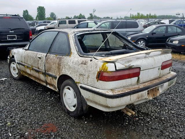 JH4DA9394MS036439 - 1991 ACURA INTEGRA LS WHITE photo 3