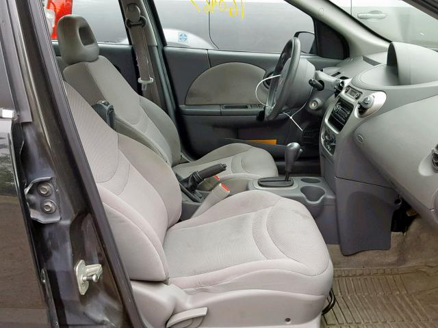 1G8AJ52FX4Z120416 - 2004 SATURN ION LEVEL BLACK photo 5