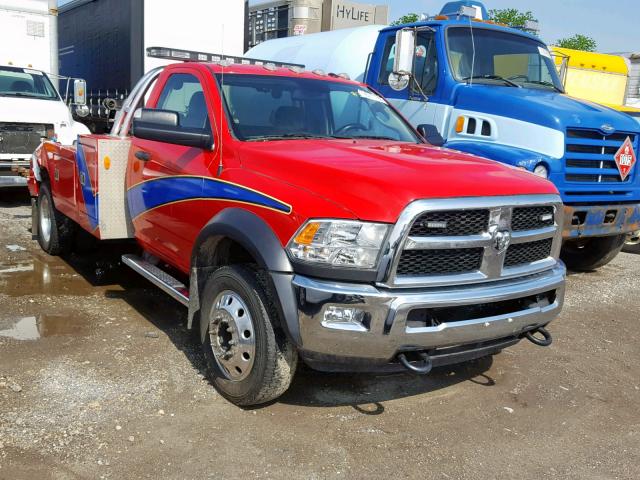 3C7WRNBL5GG130174 - 2016 RAM 5500 RED photo 1