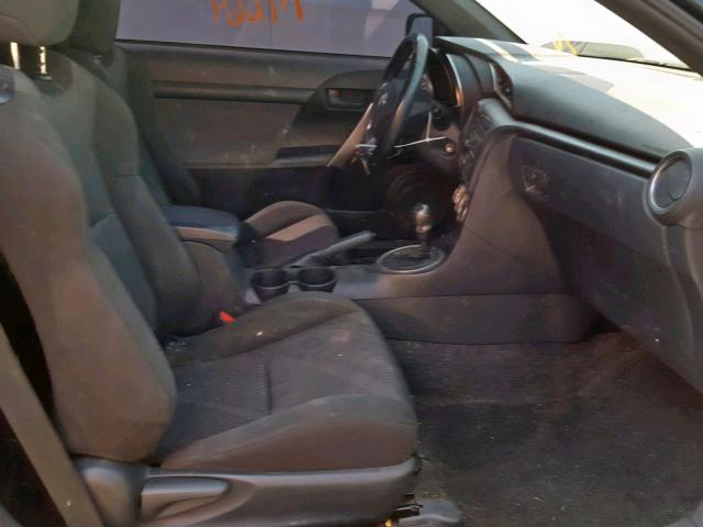 JTKJF5C77D3049685 - 2013 TOYOTA SCION TC ნაცრისფერი ფოტო 5