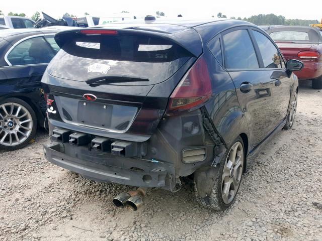 3FADP4GX4FM161454 - 2015 FORD FIESTA ST BLACK photo 4