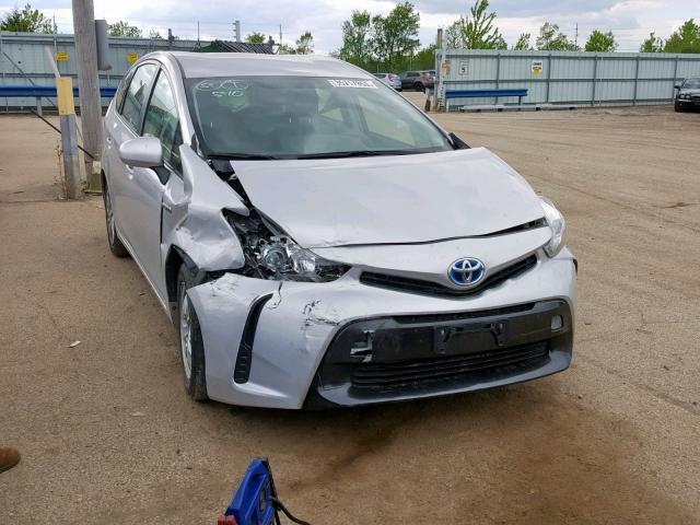 JTDZN3EU4FJ022916 - 2015 TOYOTA PRIUS V SILVER photo 1