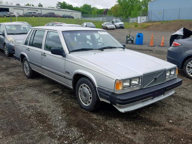 YV1FX8849H2187521 - 1987 VOLVO 740 GLE SILVER photo 1