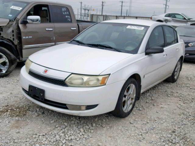 1G8AL52FX3Z131246 - 2003 SATURN ION LEVEL WHITE photo 2