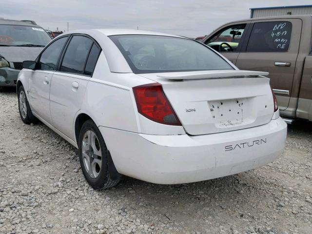 1G8AL52FX3Z131246 - 2003 SATURN ION LEVEL WHITE photo 3