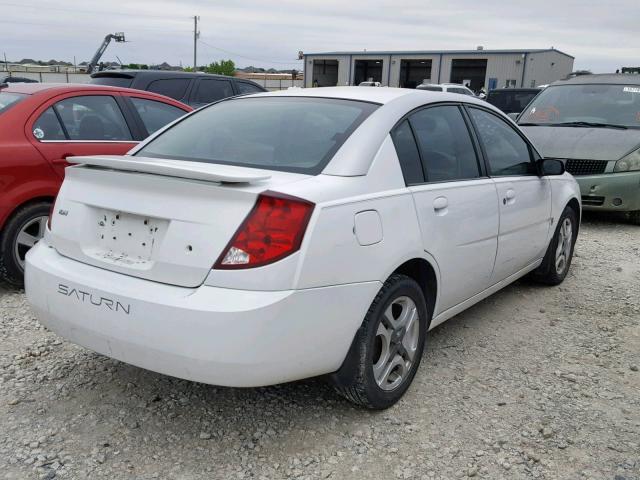 1G8AL52FX3Z131246 - 2003 SATURN ION LEVEL WHITE photo 4