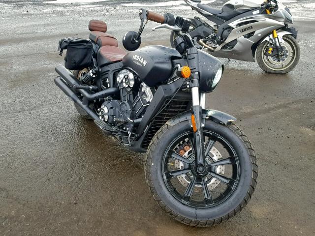 56KMTA002J3129110 - 2018 INDIAN MOTORCYCLE CO. SCOUT BOBB BLACK photo 1