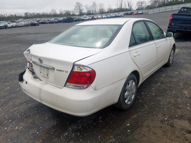 4T1BE30K05U387271 - 2005 TOYOTA CAMRY LE  photo 4