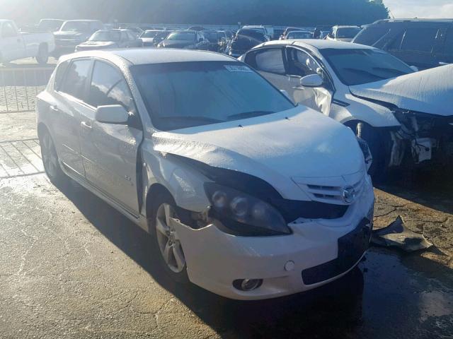 JM1BK143451263168 - 2005 MAZDA 3 HATCHBAC WHITE photo 1