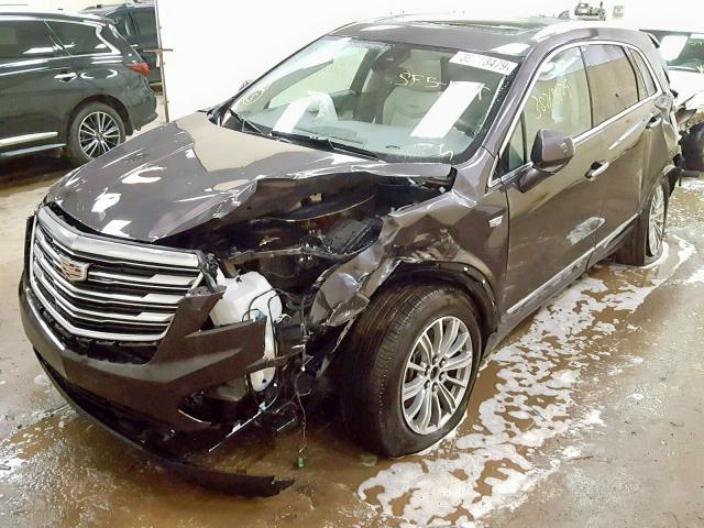 1GYKNDRS7HZ191407 - 2017 CADILLAC XT5 LUXURY GRAY photo 2