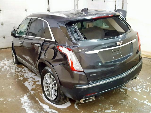 1GYKNDRS7HZ191407 - 2017 CADILLAC XT5 LUXURY GRAY photo 3