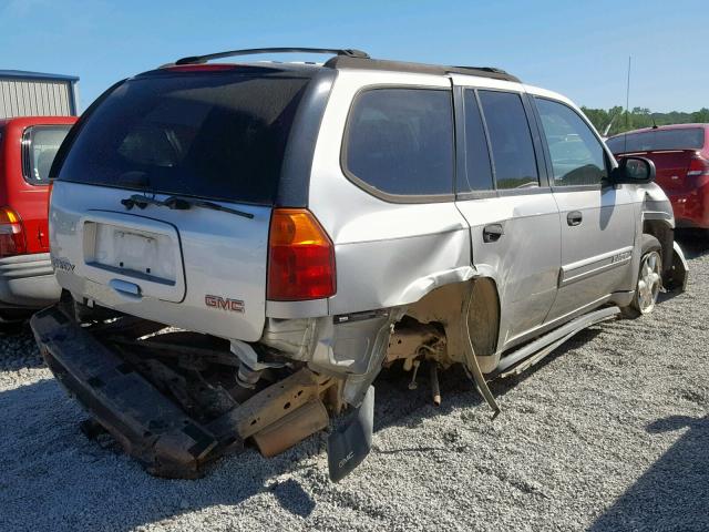 1GKDT13S742118167 - 2004 GMC ENVOY SILVER photo 4