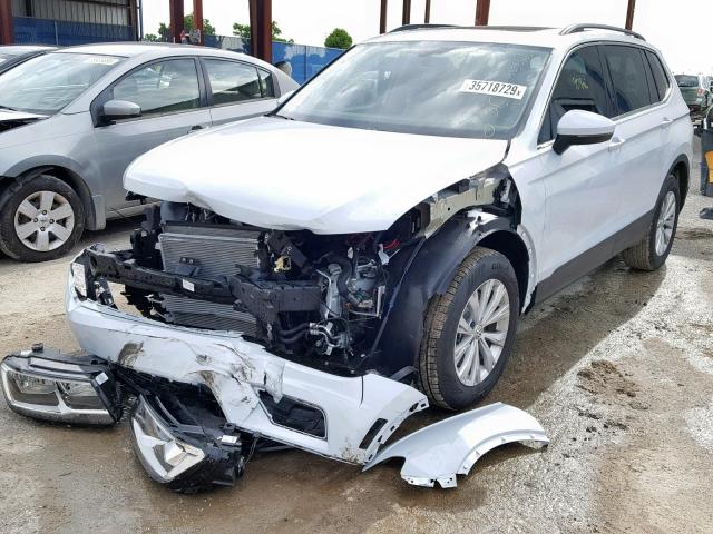 3VV3B7AX2KM071326 - 2019 VOLKSWAGEN TIGUAN SE WHITE photo 2