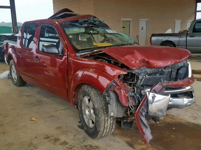 1N6AD09U37C413146 - 2007 NISSAN FRONTIER C RED photo 1