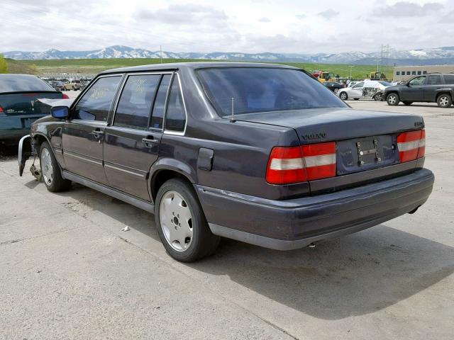 YV1KS9609T1078476 - 1996 VOLVO 960 BLACK photo 3