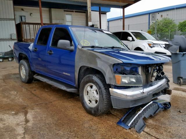 1GCCS138758202812 - 2005 CHEVROLET COLORADO BLUE photo 1