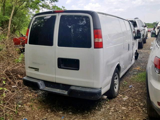 1GCSGAFX0D1146400 - 2013 CHEVROLET EXPRESS G1 WHITE photo 4