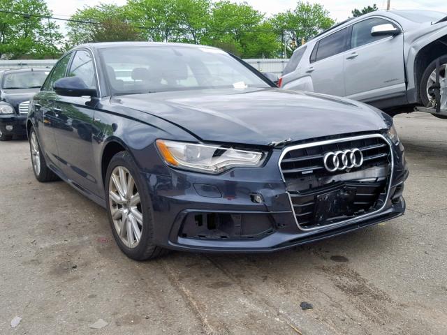 WAUHGAFC0CN162592 - 2012 AUDI A6 PRESTIG BLUE photo 1