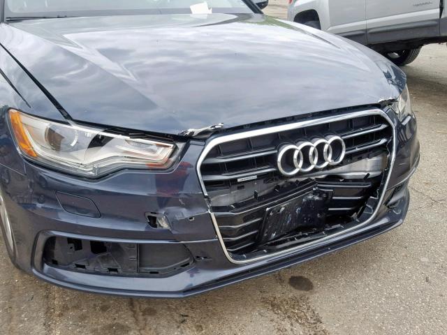 WAUHGAFC0CN162592 - 2012 AUDI A6 PRESTIG BLUE photo 9