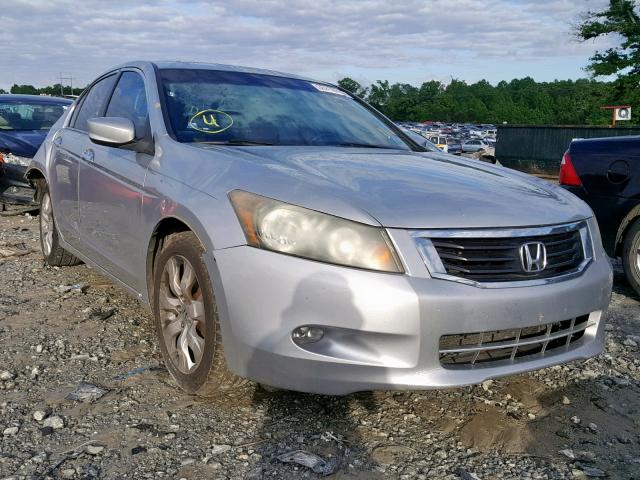 1HGCP36839A029198 - 2009 HONDA ACCORD EXL SILVER photo 1