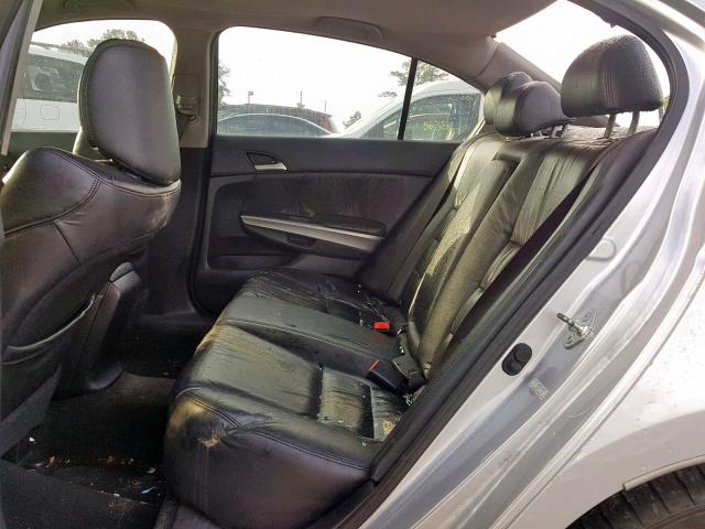 1HGCP36839A029198 - 2009 HONDA ACCORD EXL SILVER photo 6