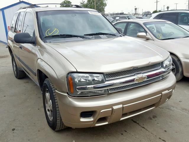 1GNDT13S652353597 - 2005 CHEVROLET TRAILBLAZE GOLD photo 1