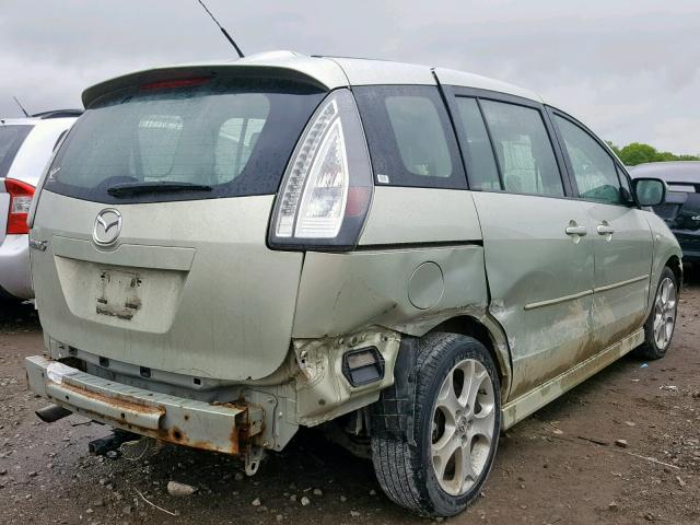 JM1CR293580310376 - 2008 MAZDA 5 GREEN photo 9