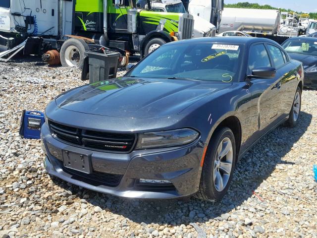 2C3CDXHG9HH551342 - 2017 DODGE CHARGER SX BLACK photo 2