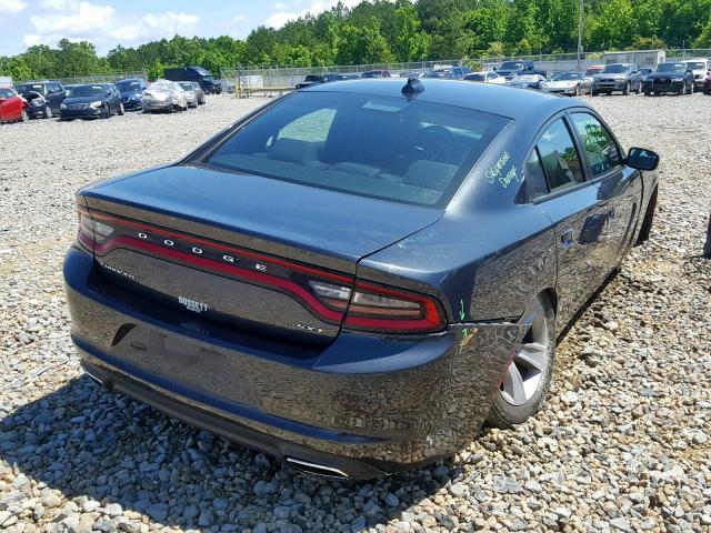 2C3CDXHG9HH551342 - 2017 DODGE CHARGER SX BLACK photo 4