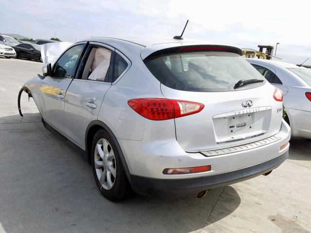 JN1AJ0HP0AM702738 - 2010 INFINITI EX35 BASE SILVER photo 3